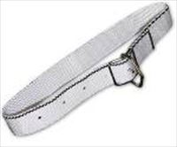 Heavy Nylon Neck Strap w/Buckle--Black Stripe