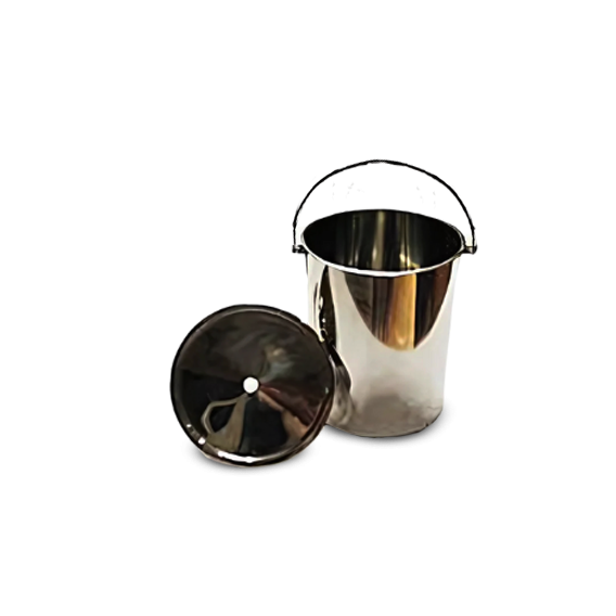 Stainless Milk Pasteurizer Pail, 2 Gal.