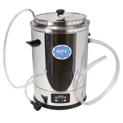 Milky Eco- Mini 3.5-gal. Stainless Steel Pasteurizer