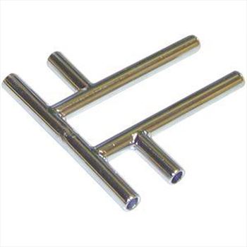 SS Twin Air Fork f/ Top Unloader Claw--Side/Side--9/3" ID - Horquilla SS Twin Air con garra de descarga superior--Lateral/Lateral--9/32" ID