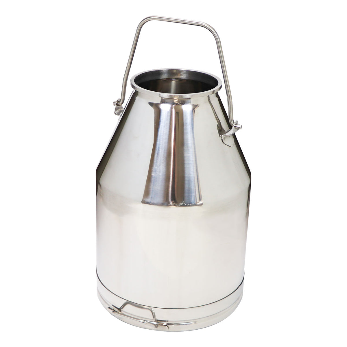 80# SS Milking Bucket w/ Short Handle