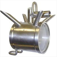 Top Unloading Claw Complete--5/8"Outlet f/Parallel  - Garra de descarga superior completa: salida de 5/8" para paralelo