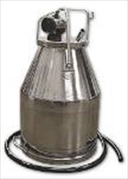 80 Lb. SS Bucket Assembly f/One Cow - 80 libras. Conjunto de cucharón SS para una vaca