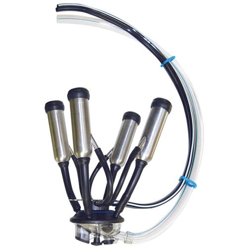 Delaval-Style Cow Milking Claw Assembly/Conjunto de garra para ordeño de vacas estilo Delaval