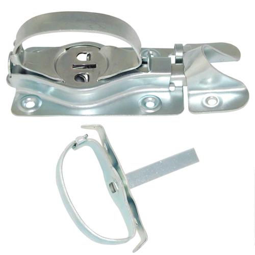 Whitcomb Steel Latch--Zinc/Cierre de acero Whitcomb - Zinc