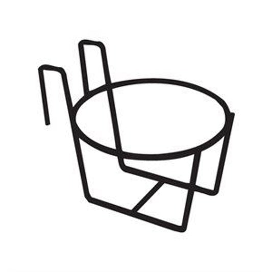 Calf Pail Holder with Wide Hooks