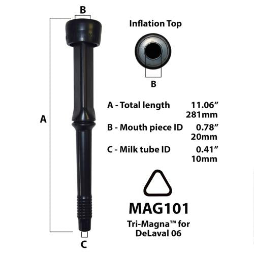 MAGNAFLEX Tri-Magna Inflation f/DeLaval 06 - Inflador MAGNAFLEX Tri-Magna f/DeLaval 06