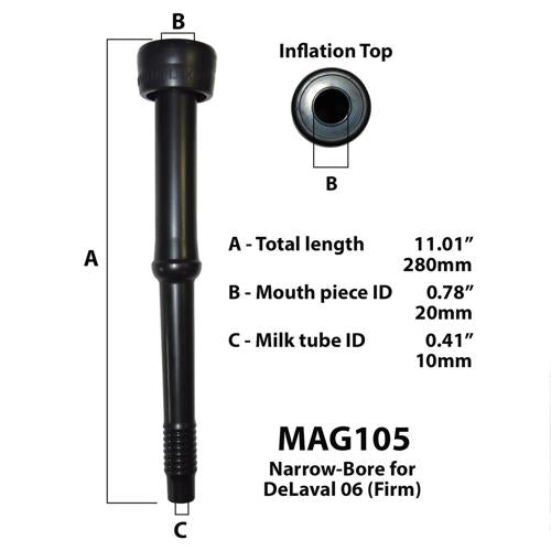 MAGNAFLEX Narrow-Bore Inflation f/DeLaval 06 (Firm) - MAGNAFLEX Inflado de diámetro estrecho f/DeLaval 06 (Firme)