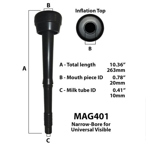 MAGNAFLEX Narrow-Bore Inflation f/Universal Visible - MAGNAFLEX Inflado de orificio estrecho f/Universal Visible
