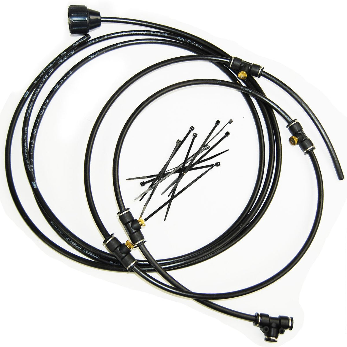 Mist Kit with 4 Nozzles for VS20 & VS24 Fans/Equipo de niebla con 4 boquillas para ventiladores VS20 y VS24