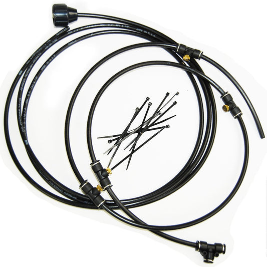 Mist Kit with 4 Nozzles for VS20 & VS24 Fans/Equipo de niebla con 4 boquillas para ventiladores VS20 y VS24