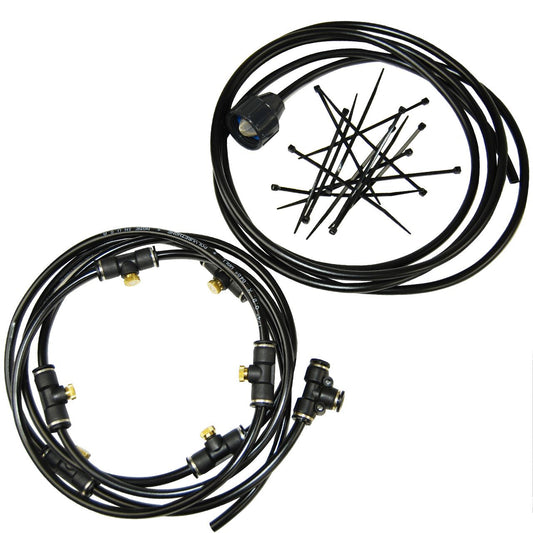 Mist Kit with 6 Nozzles for 13-VS36 Fans/Equipo de niebla con 6 boquillas para ventiladores 13-VS36