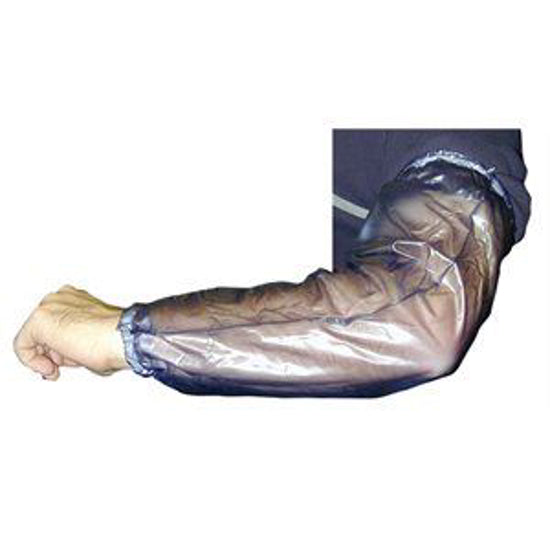 Blue Vinyl Economy Milking Sleeves