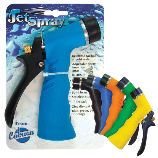 New JetSpray Pistol-Grip Nozzle--Blue