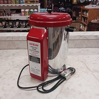 SafGard 2 Gal. Stainless Milk Pasteurizer