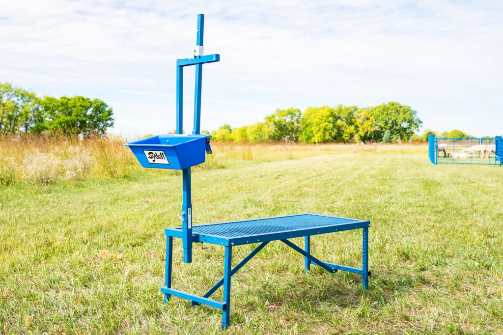 Goat Stanchion with Stand