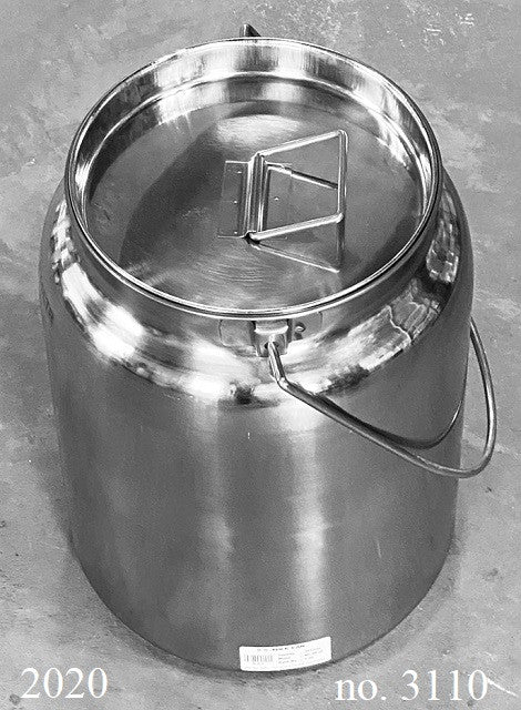Stainless Steel Milk Carrying Can with Lid